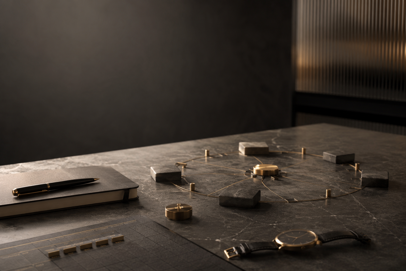 A strategic workspace — the structure that turns intention into reliable execution