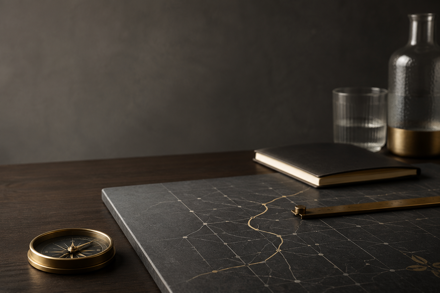 An ordered workspace — clarity through regular review
