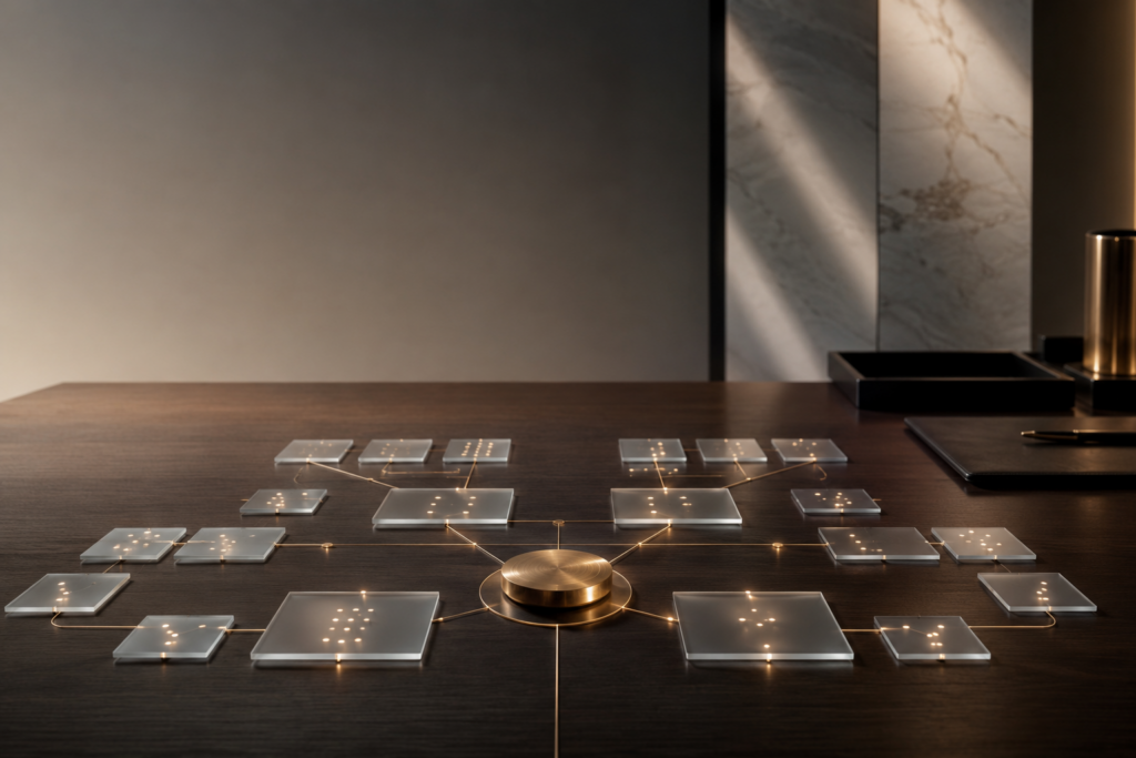 futuristic organizational network design
