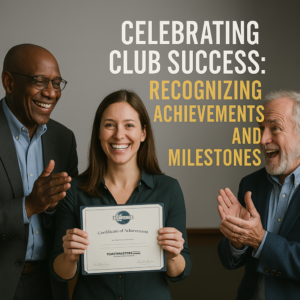 Celebrating Club Success: Recognizing Achievements and Milestones tm d16 apr wk5 club